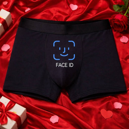 Funny Anniversary Gifts For Him Face ID Underwear For Couples
