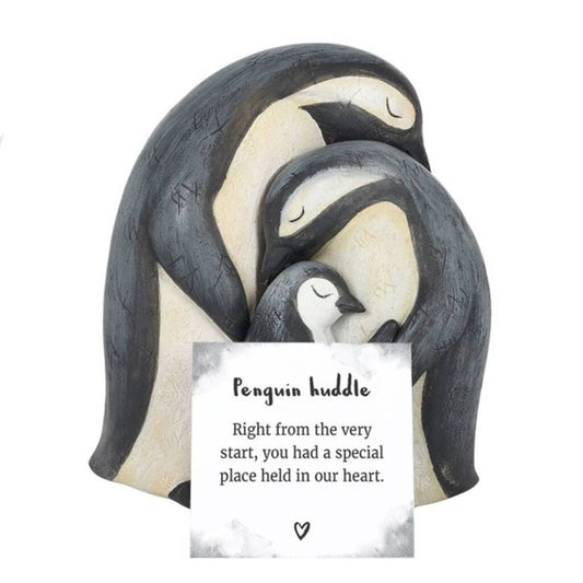 Gift For Parents Penguin Family Ornament