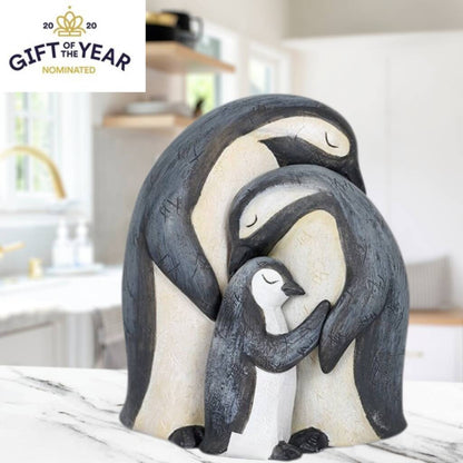 Gift For Parents Penguin Family Ornament