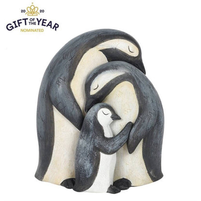 Gift For Parents Penguin Family Ornament
