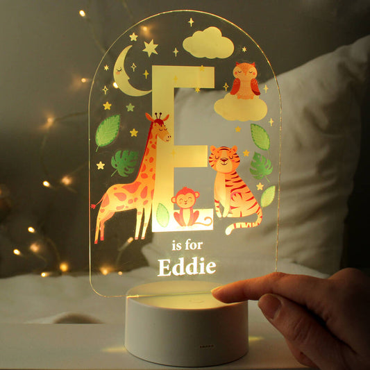 Gifts For Children Cute Baby Animals Alphabet Light