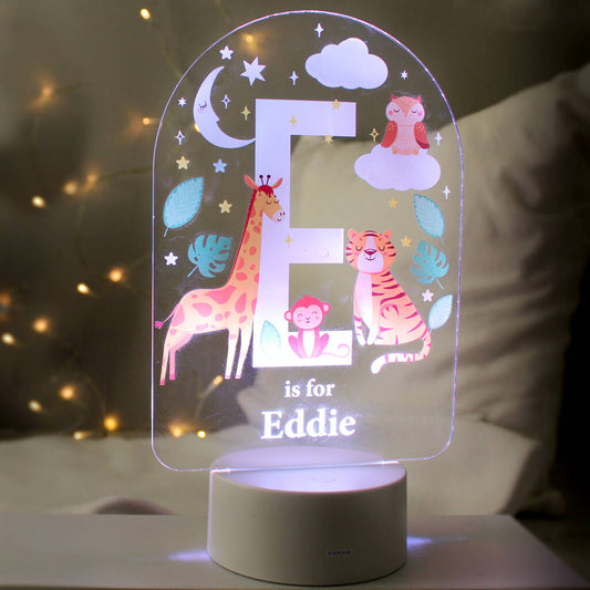 Gifts For Children Cute Baby Animals Alphabet Light