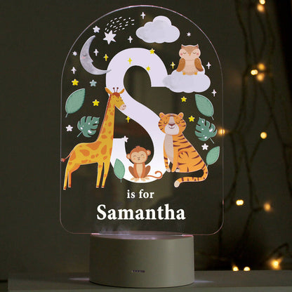 Gifts For Children Cute Baby Animals Alphabet Light