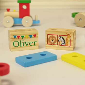Gifts For Children Wooden Train Toy Personalised