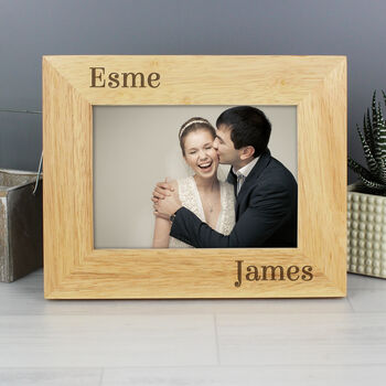 Gifts For Couples Personalised Photo Frame