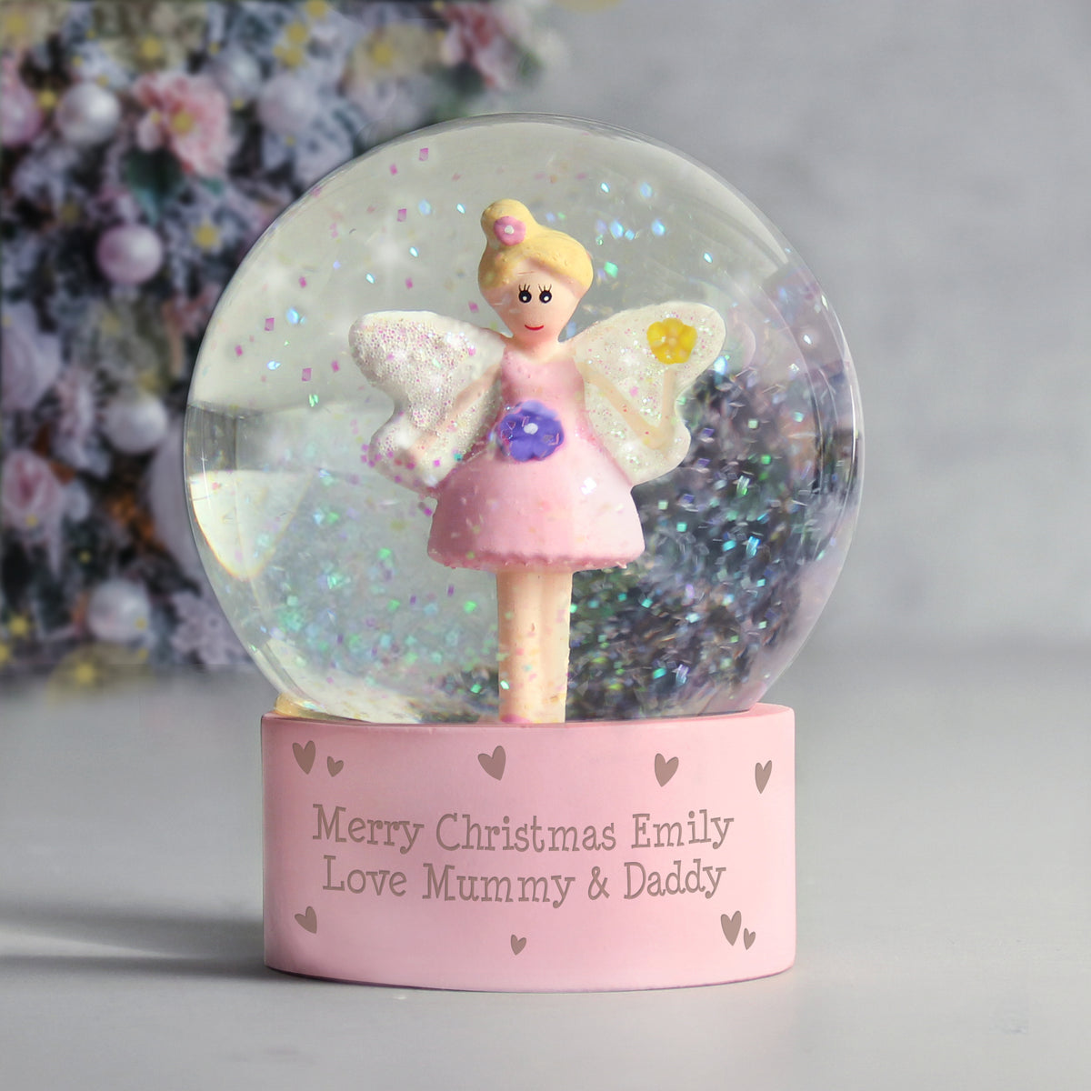 Gifts For Girls Personalised Christmas Snow Globe