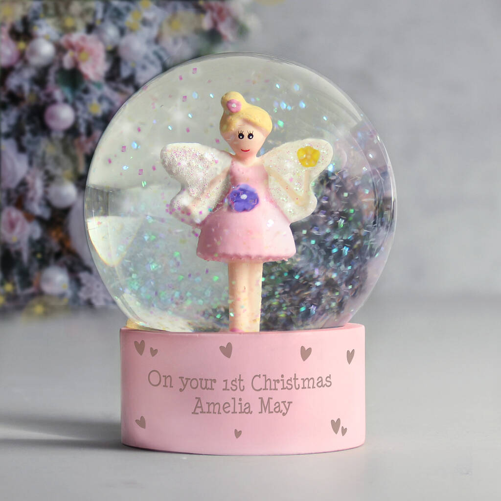 Gifts For Girls Personalised Christmas Snow Globe