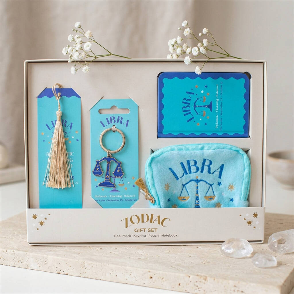 Gifts For Her Zodiac Sign Set Four Pieces