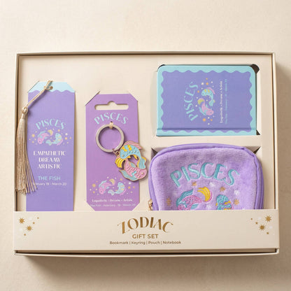Gifts For Her Zodiac Sign Set Four Pieces