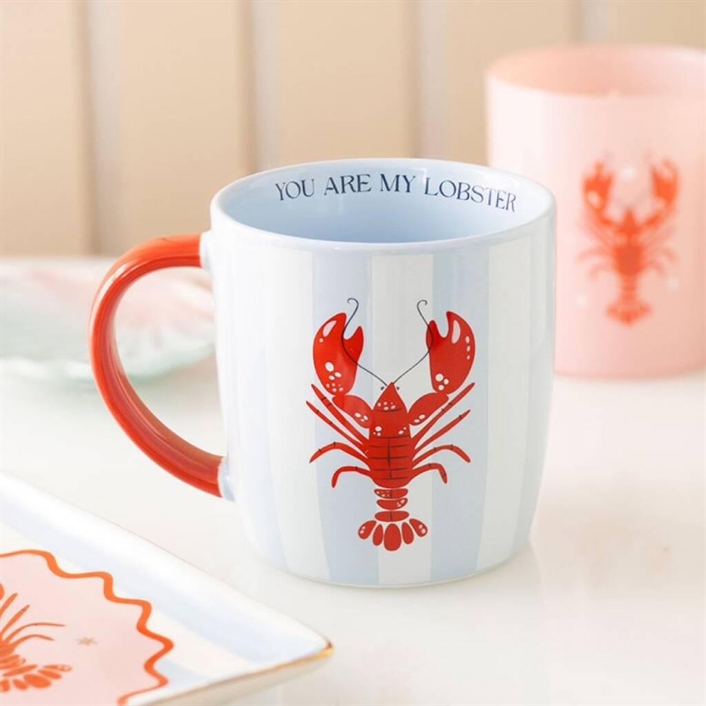 Gifts For Him And Her You Are My Lobster Mug