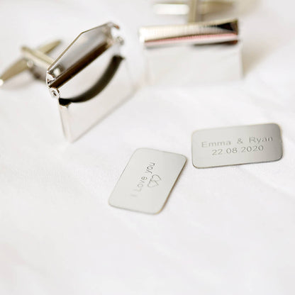 Gifts For Him Personalised Engraved Cufflinks