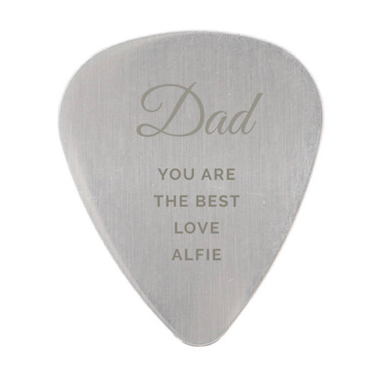 Gifts For Him Personalised Guitar Pick
