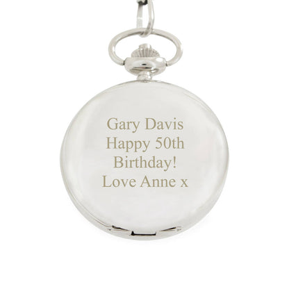 Gifts For Him Personalised Pocket Watch For Men