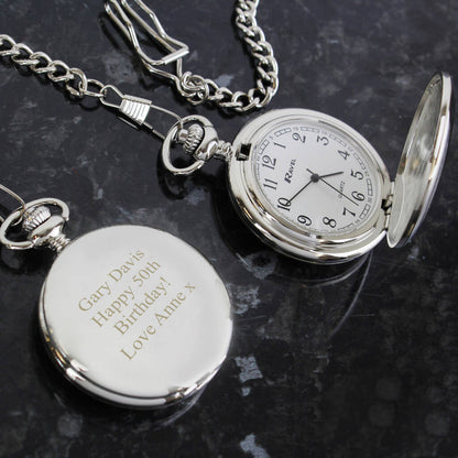 Gifts For Him Personalised Pocket Watch For Men