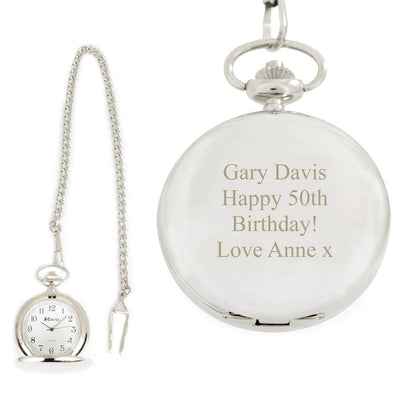 Gifts For Him Personalised Pocket Watch For Men