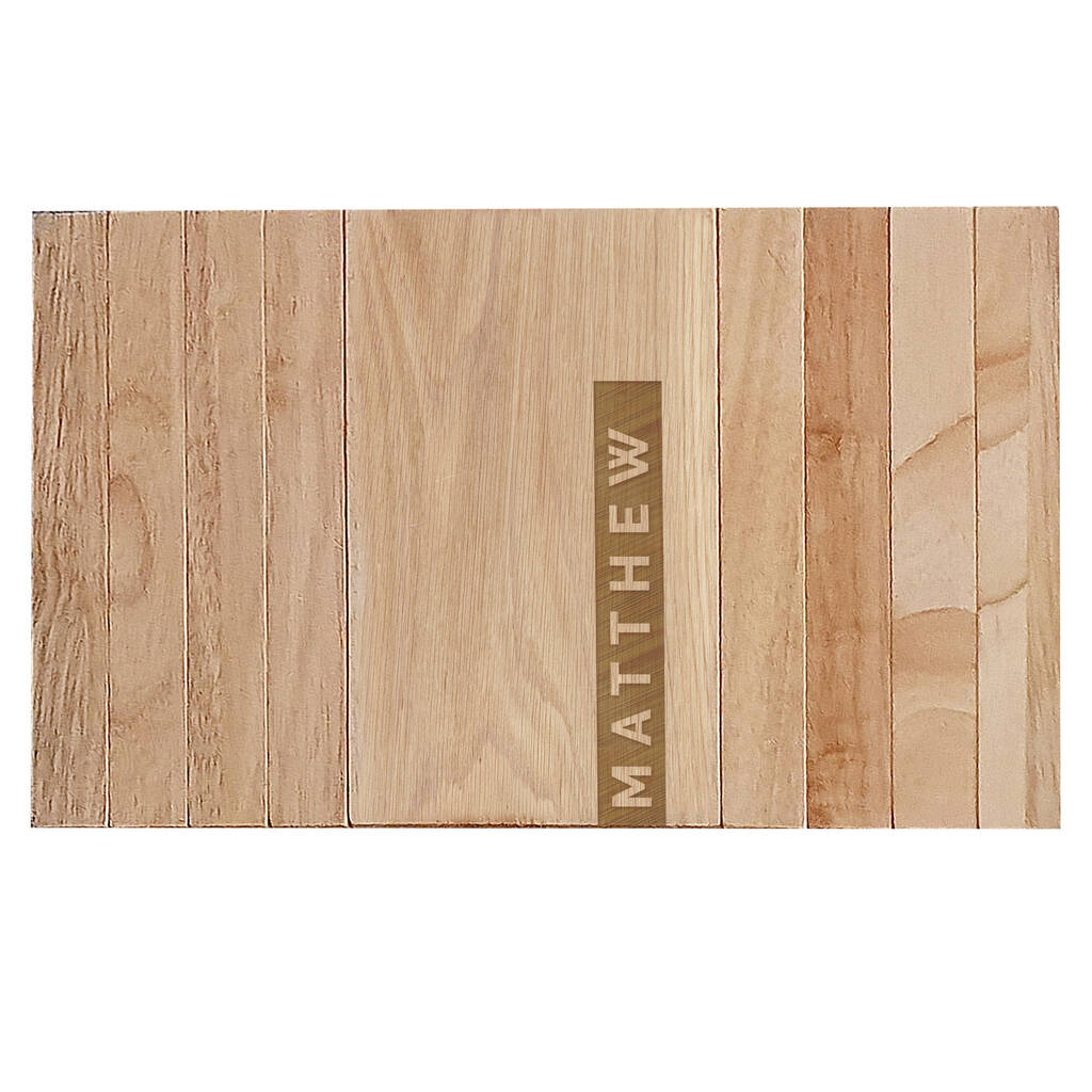 Gifts For Him Personalised Snacks Wooden Sofa Tray