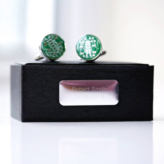 Gifts For Men Circuit Board Cufflinks