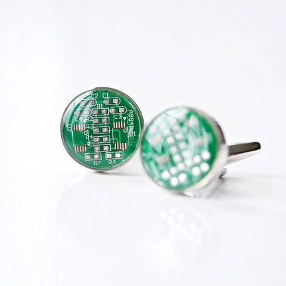Gifts For Men Circuit Board Cufflinks