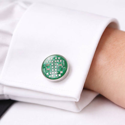 Gifts For Men Circuit Board Cufflinks