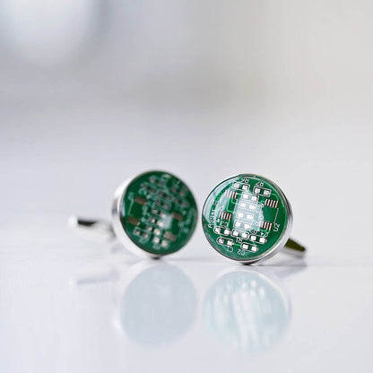 Gifts For Men Circuit Board Cufflinks