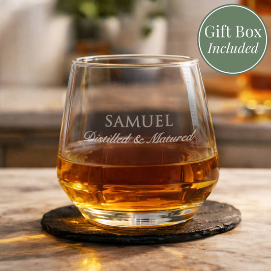 Gifts For Men Engraved Whisky Glass For Him