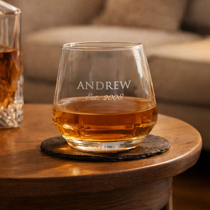 Gifts For Men Engraved Whisky Glass For Him