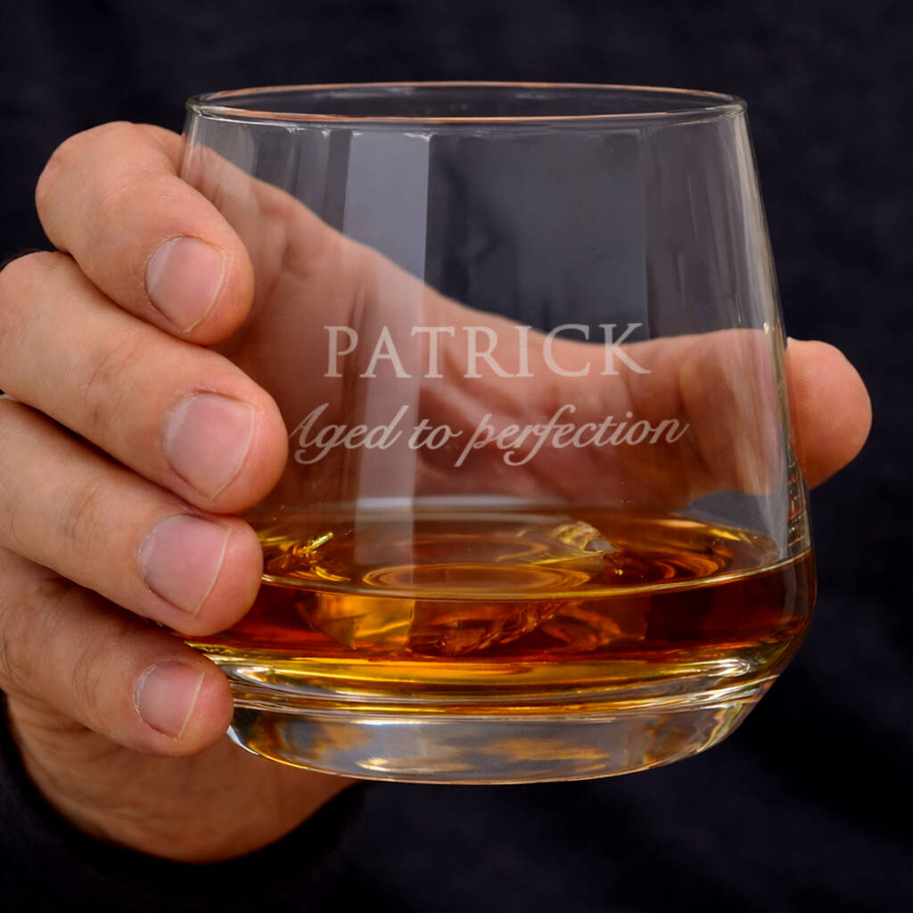 Gifts For Men Engraved Whisky Glass For Him