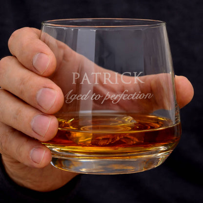 Gifts For Men Engraved Whisky Glass For Him