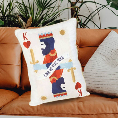 Gifts For Men Funny Cushion King Of The Sofa