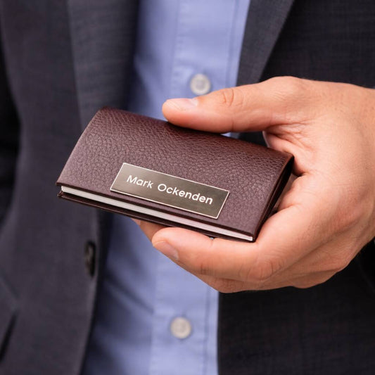 Gifts For Men Personalised Card Holder