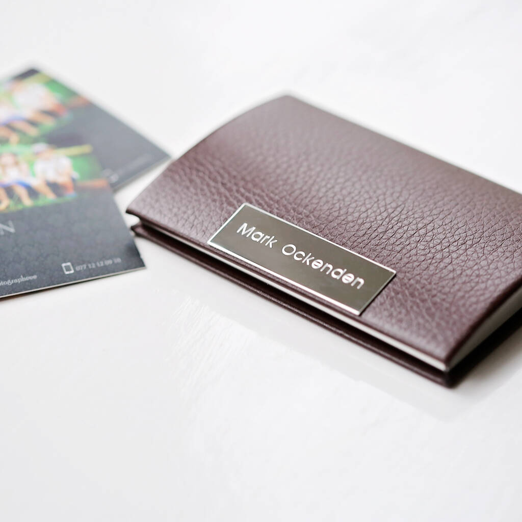 Gifts For Men Personalised Card Holder