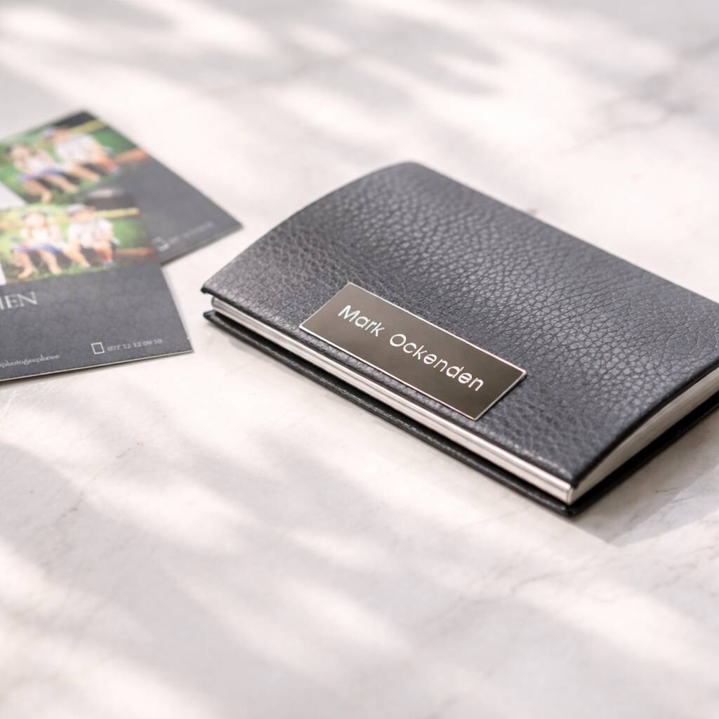 Gifts For Men Personalised Card Holder