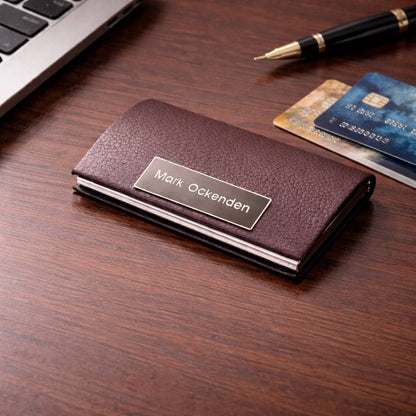 Gifts For Men Personalised Card Holder