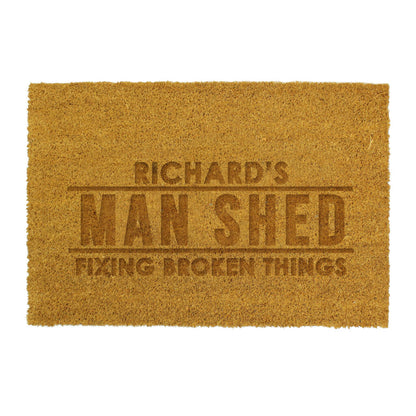 Gifts For Men Personalised Man Cave Doormat