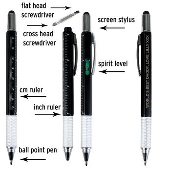 Gifts For Men Personalised Multi Tool Pen For Him
