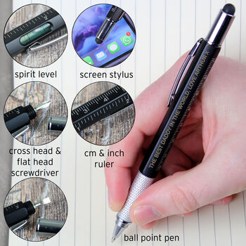 Gifts For Men Personalised Multi Tool Pen For Him