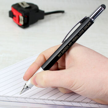 Gifts For Men Personalised Multi Tool Pen For Him