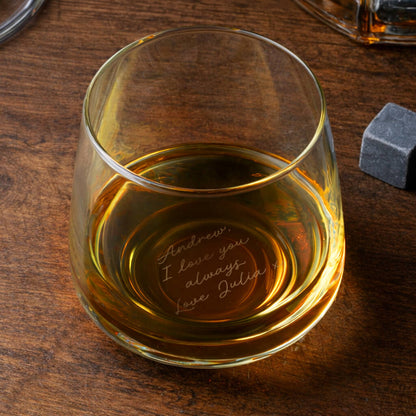 Gifts For Men Personalised Whisky Glass