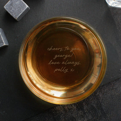 Gifts For Men Personalised Whisky Glass