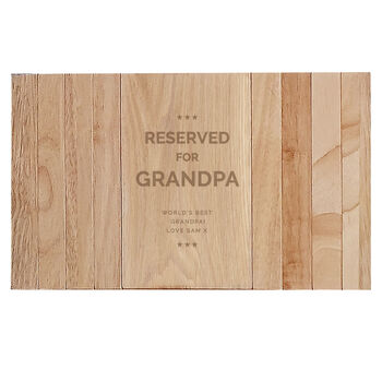 Gifts For Men Personalised Wooden Sofa Tray