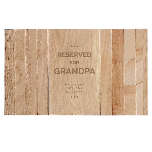 Gifts For Men Personalised Wooden Sofa Tray
