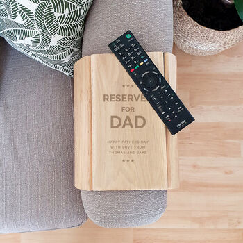 Gifts For Men Personalised Wooden Sofa Tray