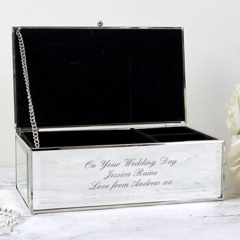 Gifts For Women And Girls Personalised Jewellery Box