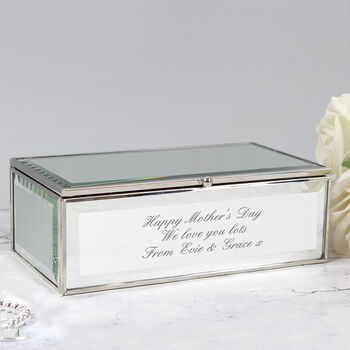 Gifts For Women And Girls Personalised Jewellery Box