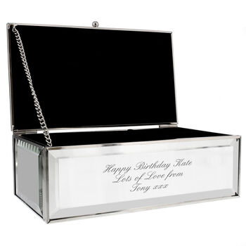 Gifts For Women And Girls Personalised Jewellery Box