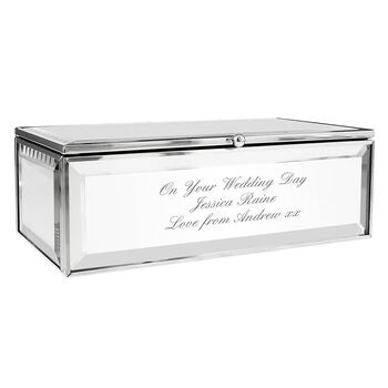 Gifts For Women And Girls Personalised Jewellery Box