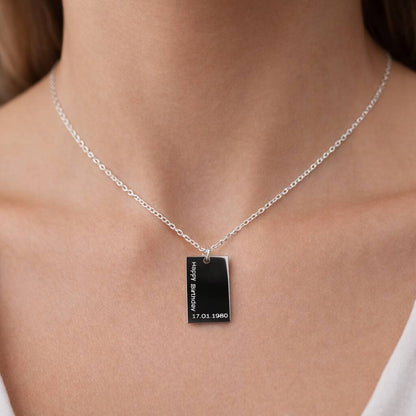 Gifts For Women Personalised Engraved Necklace