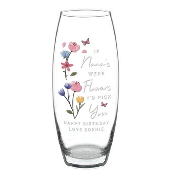 Gifts For Women Personalised Flower Vase