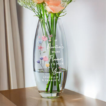 Gifts For Women Personalised Flower Vase