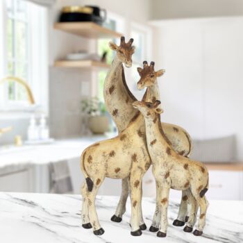 Giraffe Family Ornament Mum And Dad Gifts